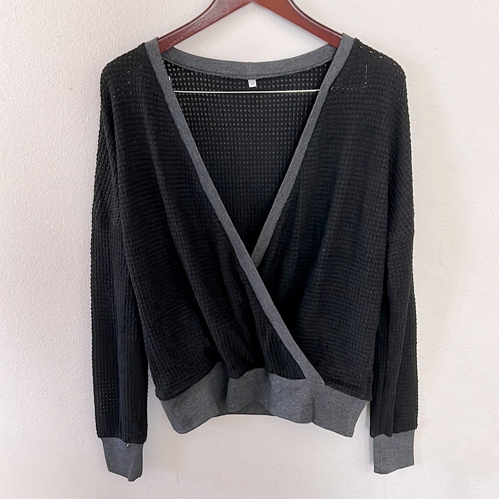 Amazon Sweater Waffle Knit